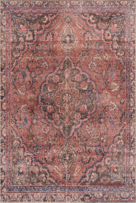 Nuloom Corisandi Traditional Medallion Washable Rug