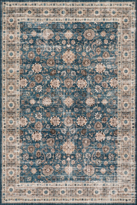 Nuloom Aisling Bordered Traditional Washable Area Rug