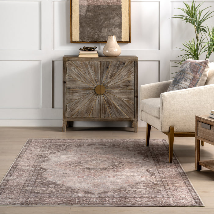 Nuloom Analeia SplashGuard Machine Washable Area Rug