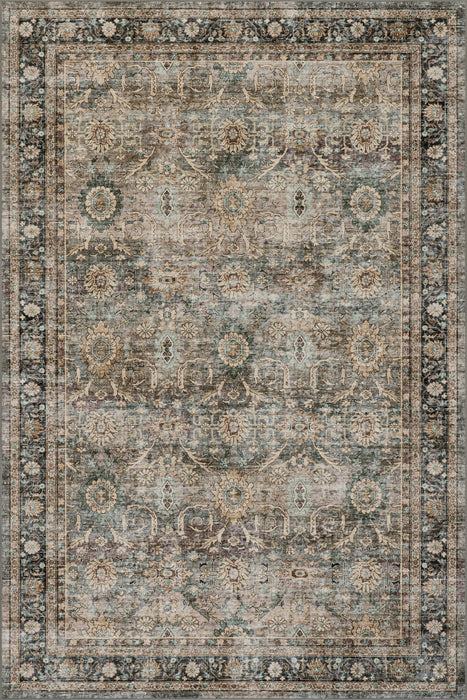 Nuloom Azrielle Traditional Floral Washable Area Rug