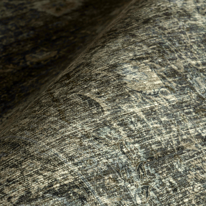 Bayberry Spill Proof Vintage Machine Washable Area Rug