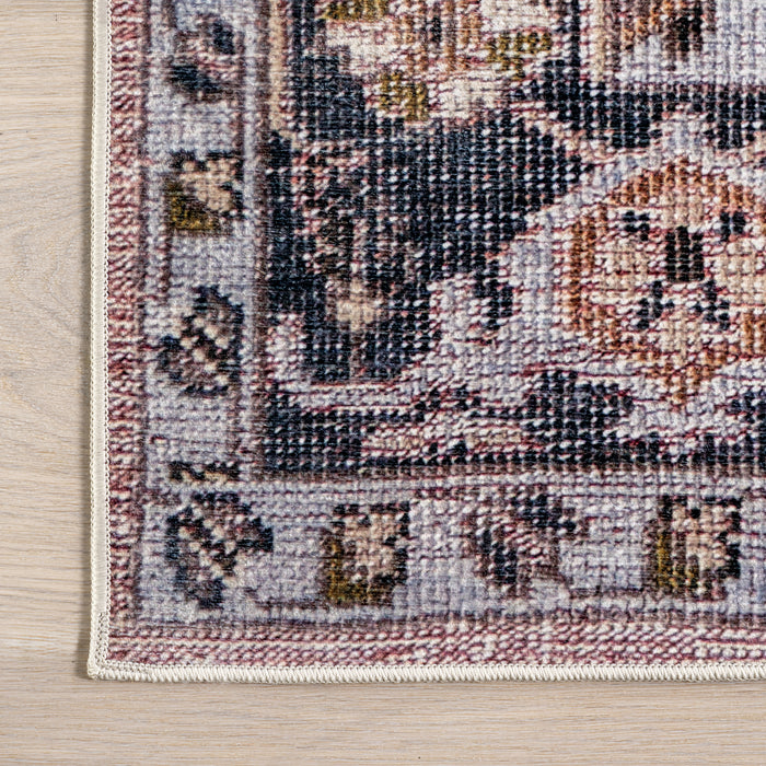 nuLOOM Fonia SplashGuard Machine Washable Area Rug