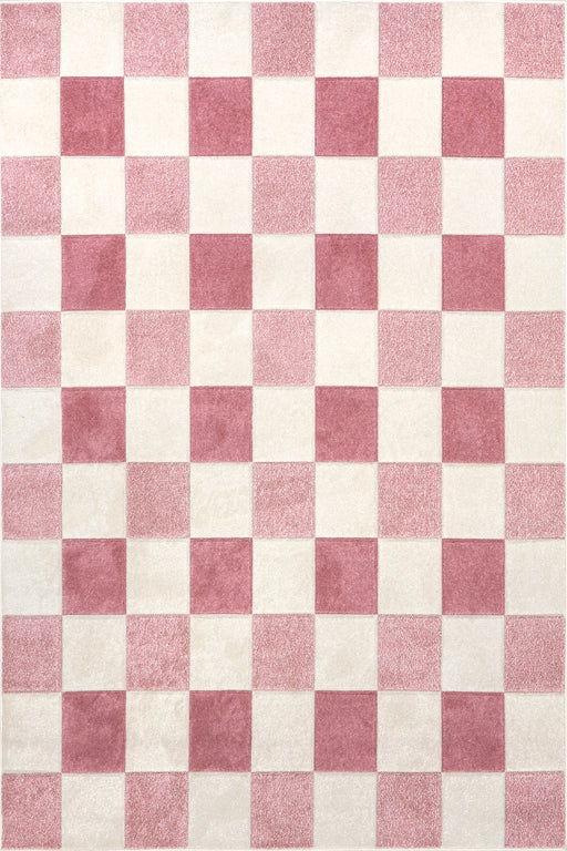 Aubrey Checkered Kids Area Rug