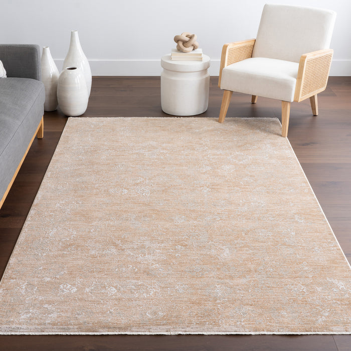 Kristin Medallion Fringe Area Rug