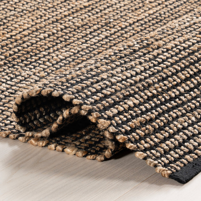 Home Conservatory Gravel Handwoven Jute Area Rug
