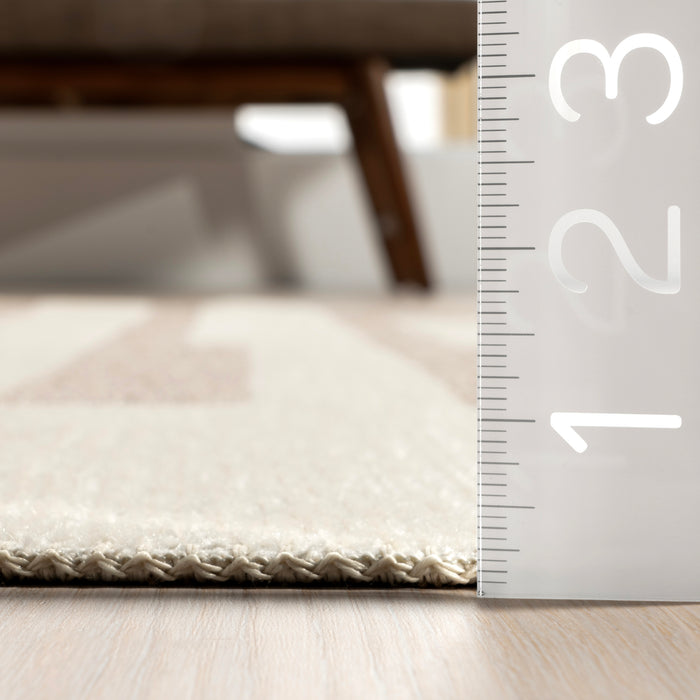 Sofya Abstract Striped Reversible Machine Washable Area Rug