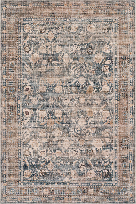 Nuloom Romilly Bordered Traditional Washable Area Rug