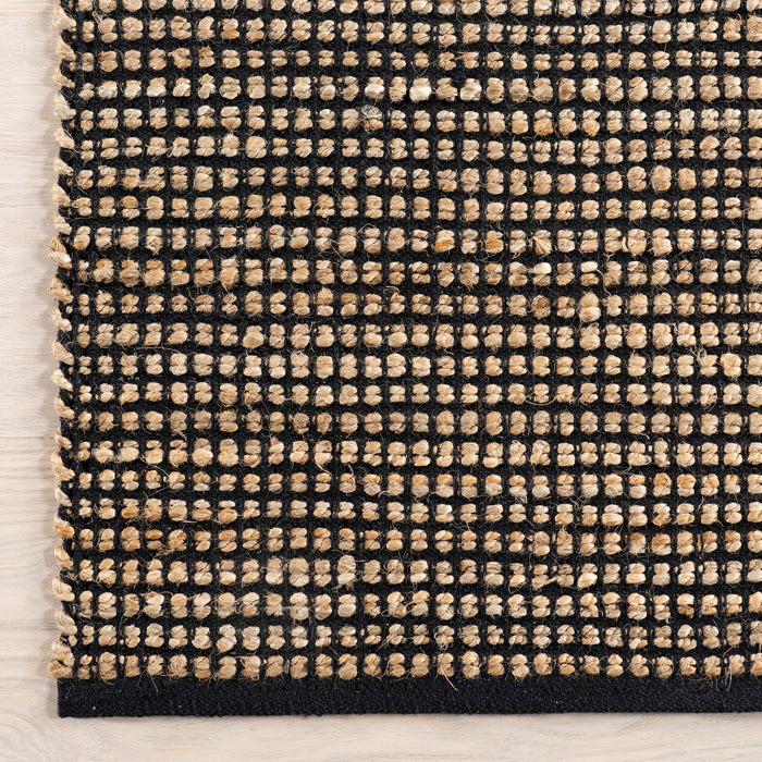 Home Conservatory Gravel Handwoven Jute Area Rug