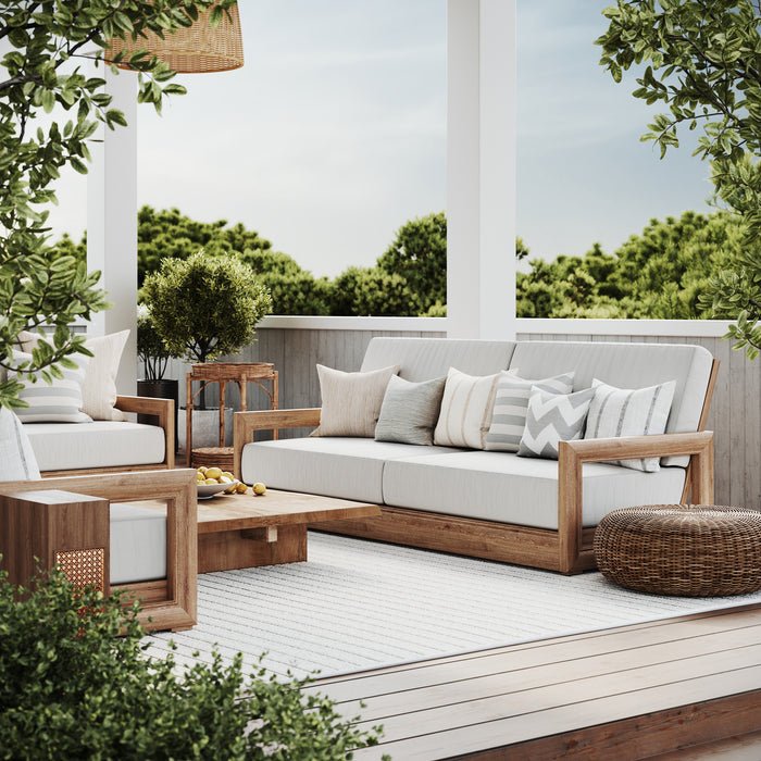 Nuloom Amasha High-Low Striped Indoor/ Outdoor Area Rug