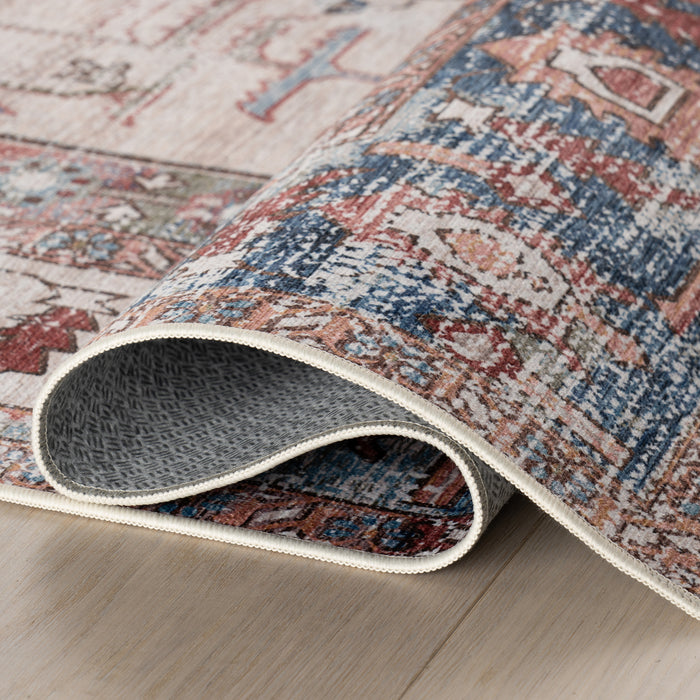 nuLOOM Carolita SplashGuard Machine Washable Area Rug