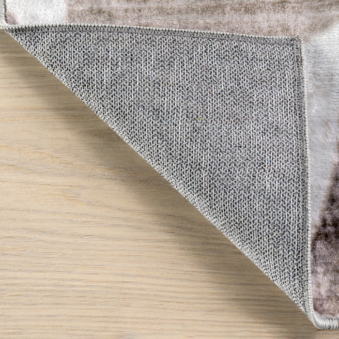 nuLOOM Waviel Abstract Washable Area Rug