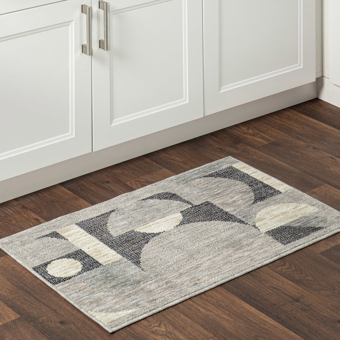 Rhona Modern Geometric Recycled Area Rug