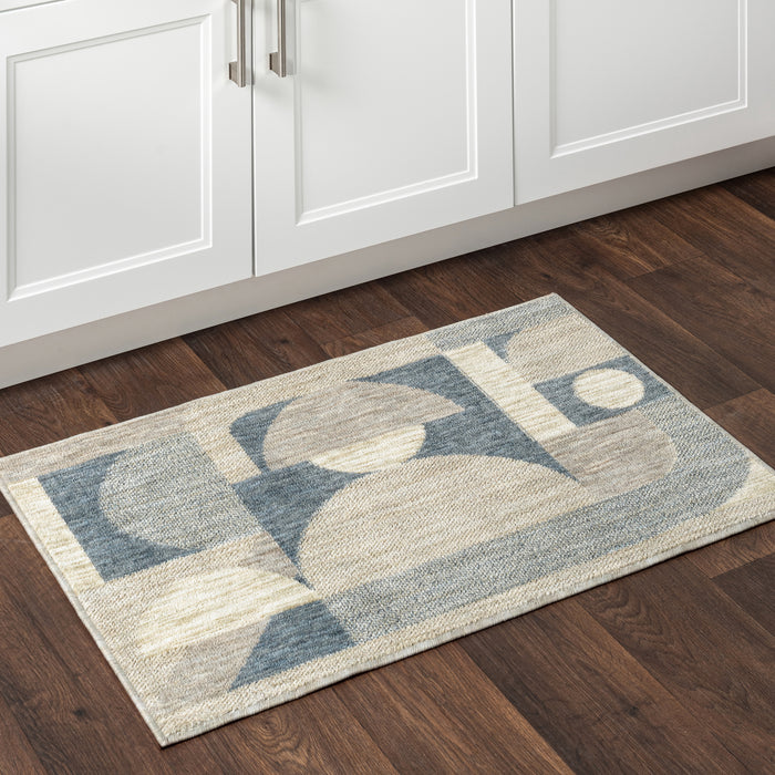Rhona Modern Geometric Recycled Area Rug