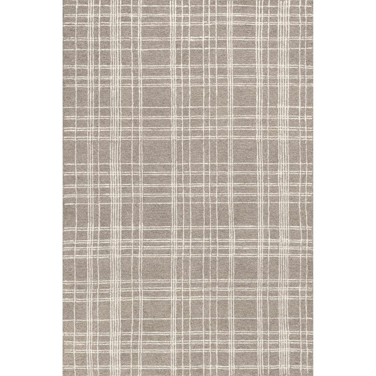 Tirza Plaid Wool Area Rug — nuLOOM