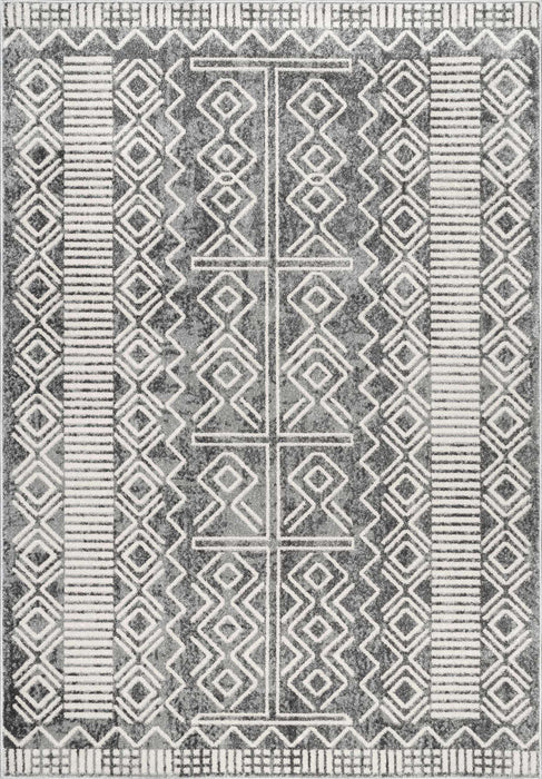 Transitional Tribal Shelly Area Rug