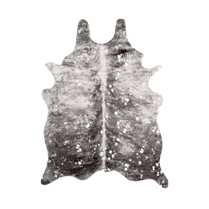 Tinley Spotted Faux Cowhide Area Rug