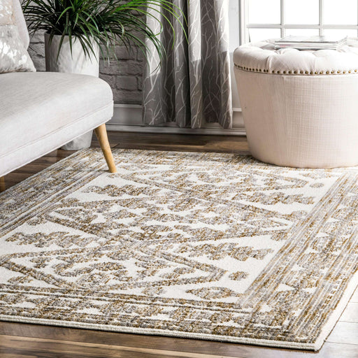 Transitional Medallion Tamar Area Rug