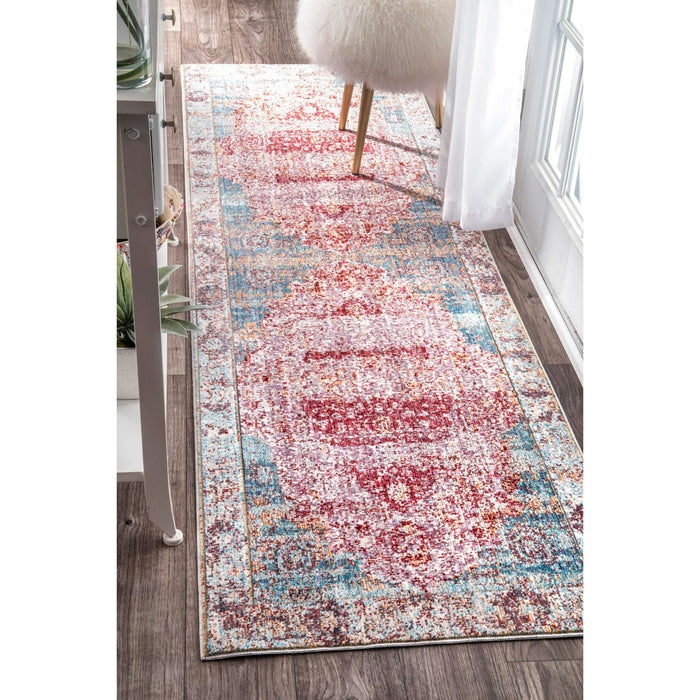 Elmer Library Rug Vintage Medallion Elmer Area Rug — nuLOOM
