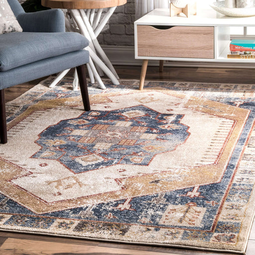 Transitional Chivonne Medallion Area Rug
