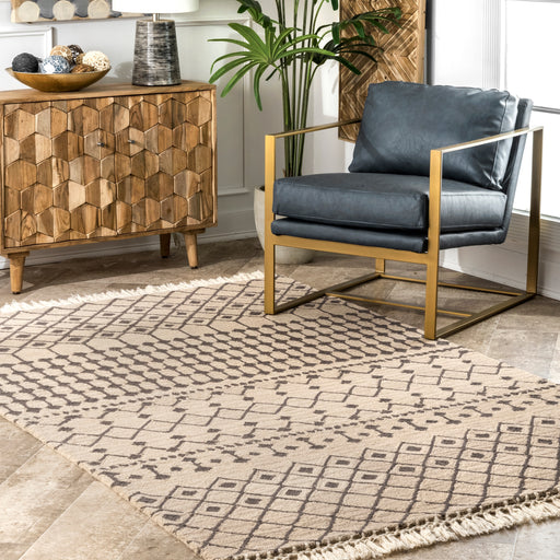 Emmeline Wool Modern Trellis