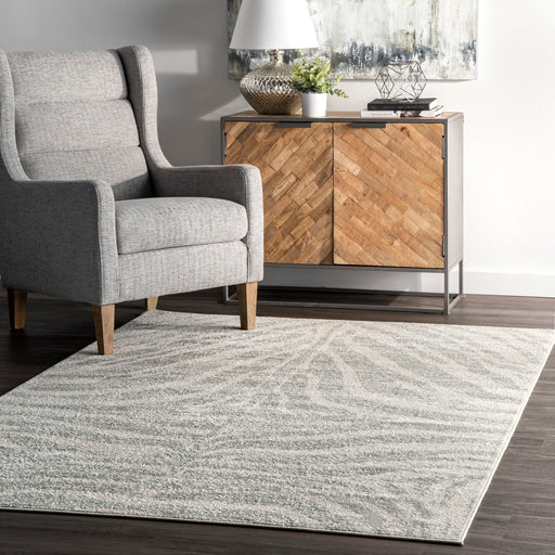 Royal Zebra Stripes Area Rug