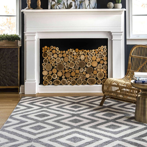 Zadie Geometric Area Rug
