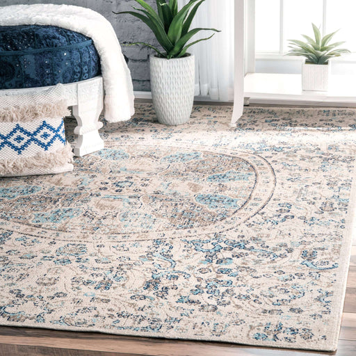 Celina Floral Mandala Area Rug