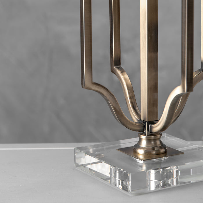 Irving 32" Brass Metal Table Lamp