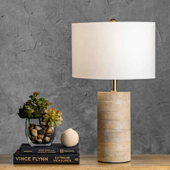 Berry 21" Wood Table Lamp