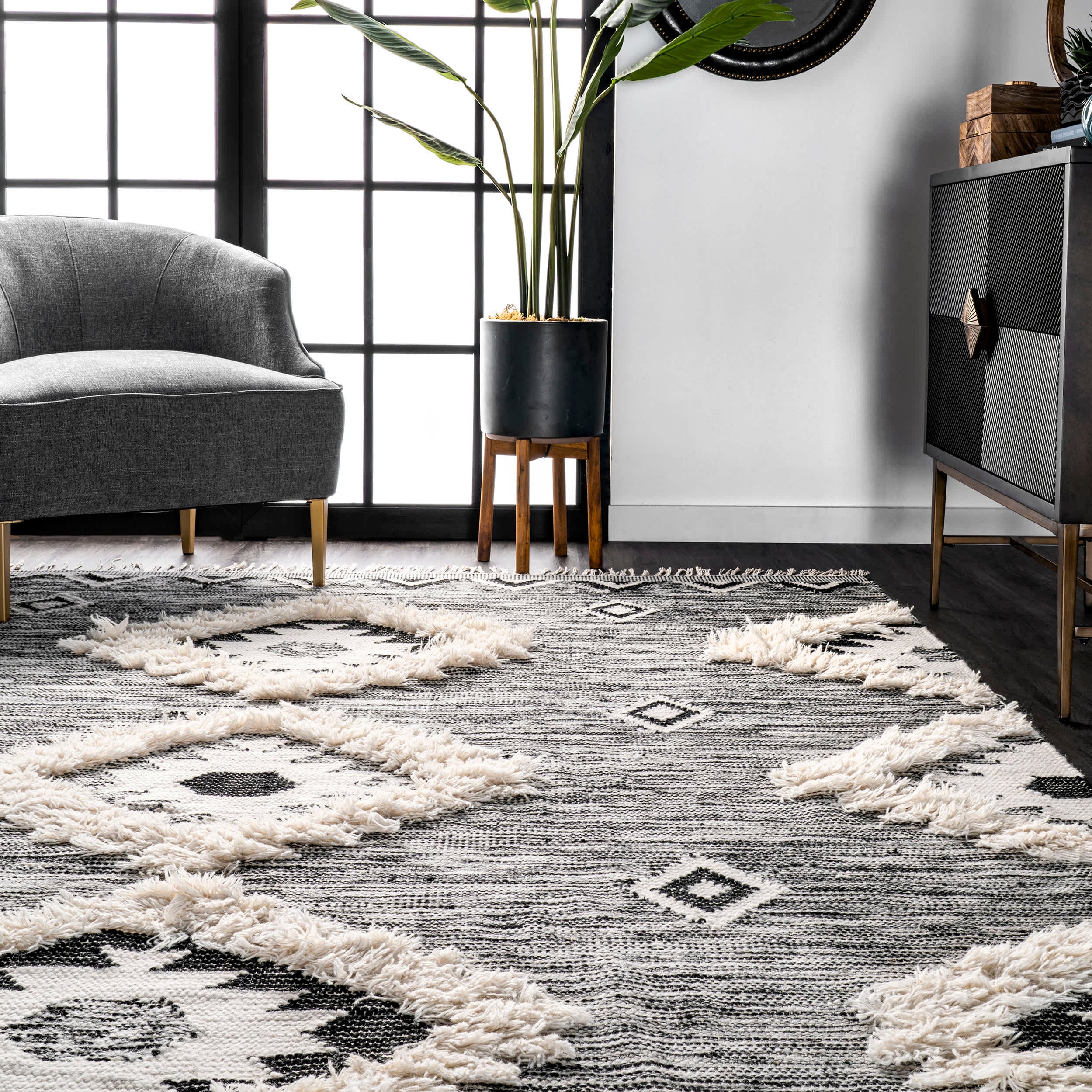 Savannah Moroccan Fringe Area Rug — nuLOOM