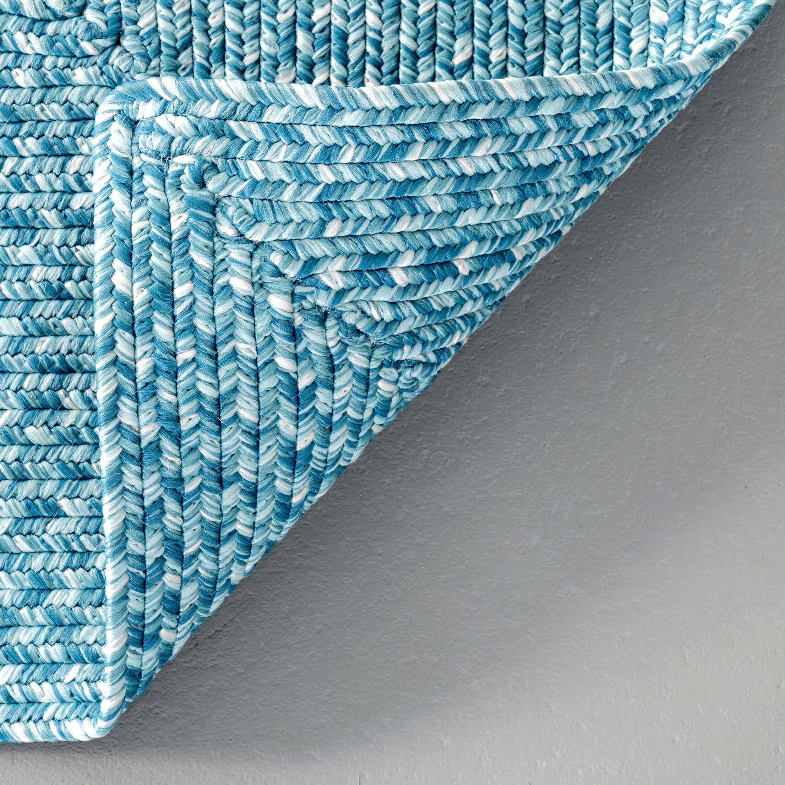 Jayda Braided Ombre Indoor/Outdoor Area Rug — nuLOOM