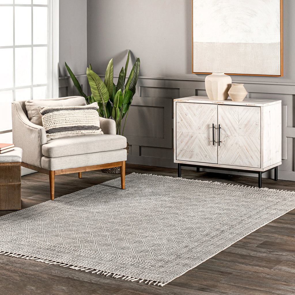 Flatweave Rita Moroccan Trellis Area Rug — nuLOOM