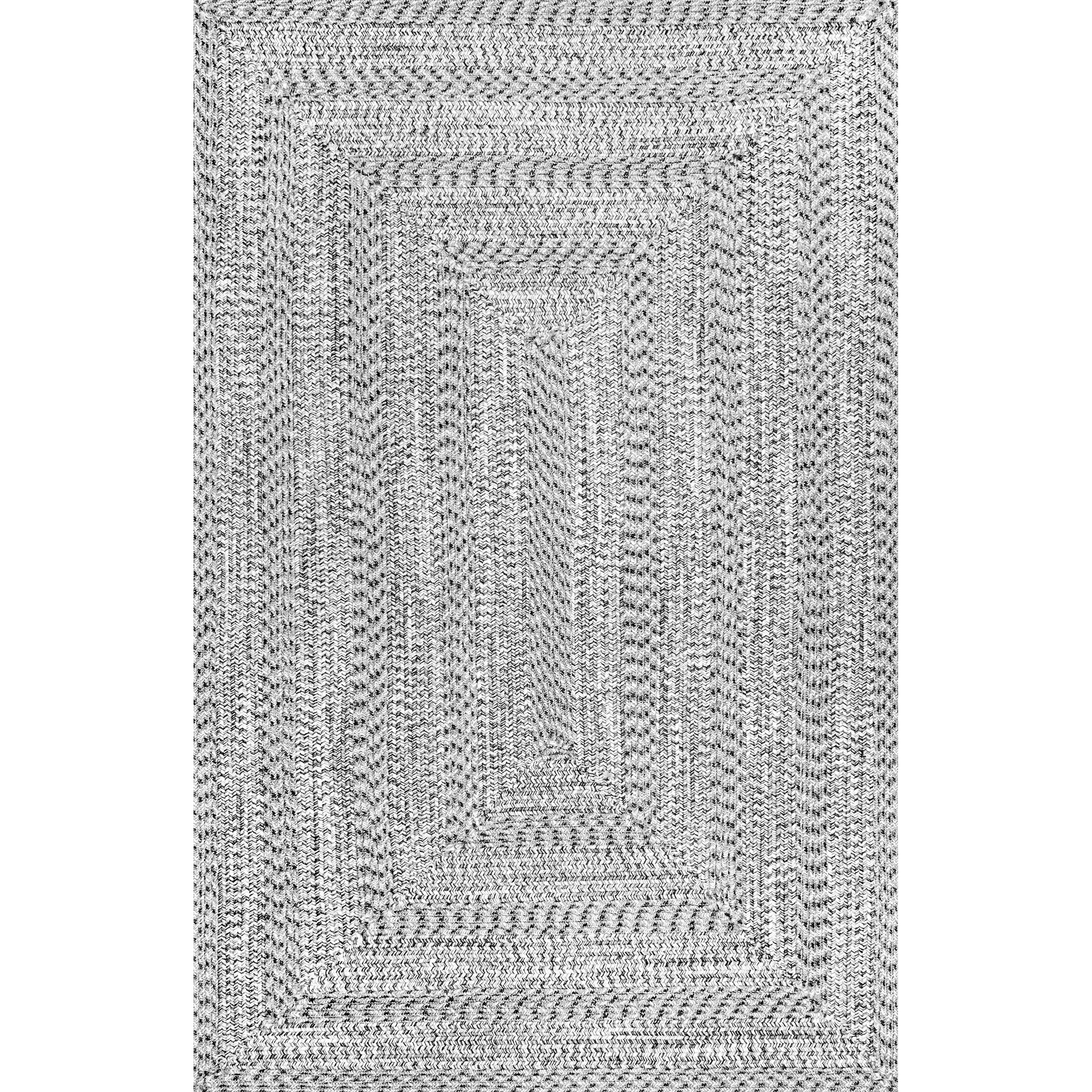 Rowan Braided Texture Indoor/Outdoor Area Rug — nuLOOM