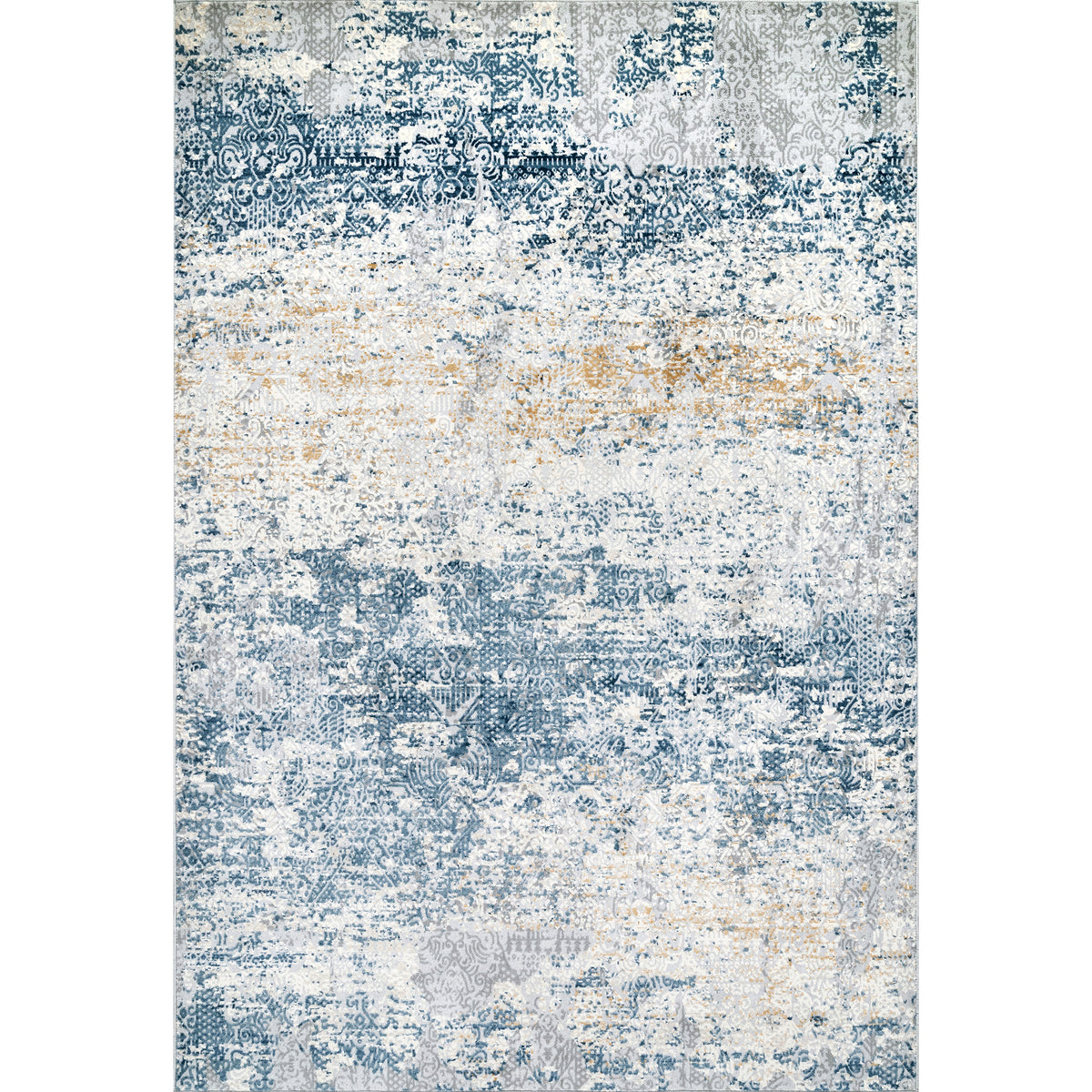 Wilde Abstract Distressed Area Rug — nuLOOM