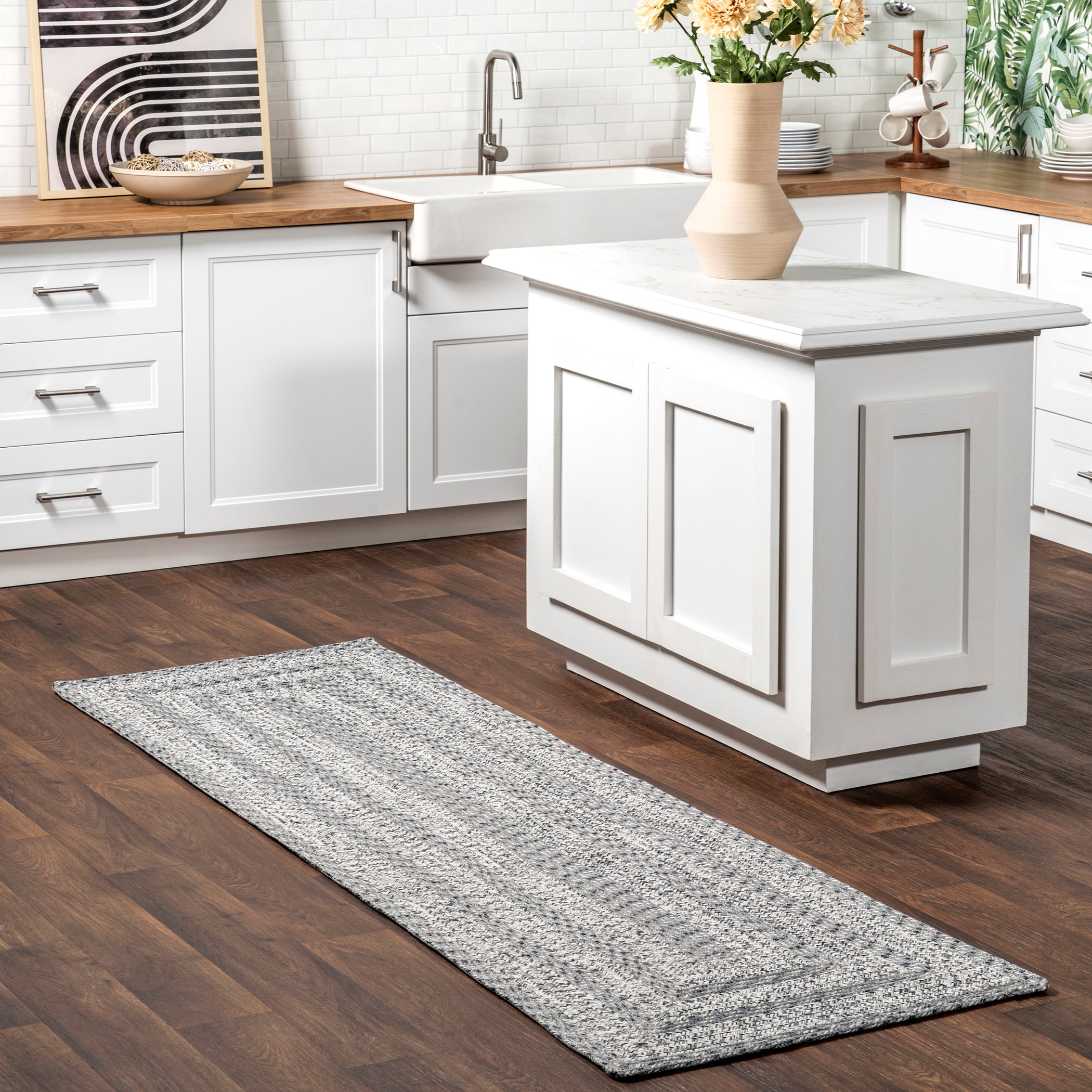 Rowan Braided Texture Indoor/Outdoor Area Rug — nuLOOM