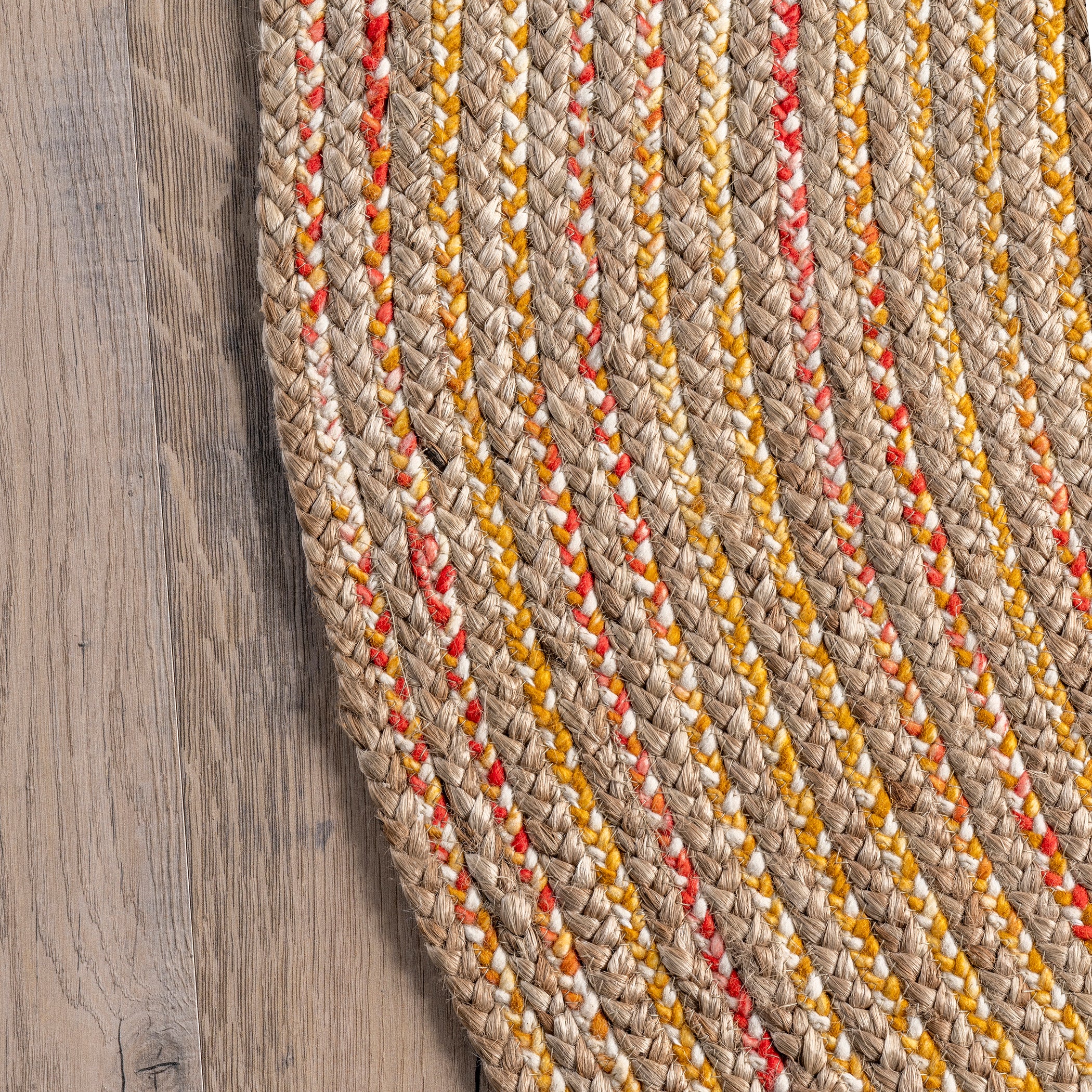 Draya Casual Braided Jute Area Rug — nuLOOM