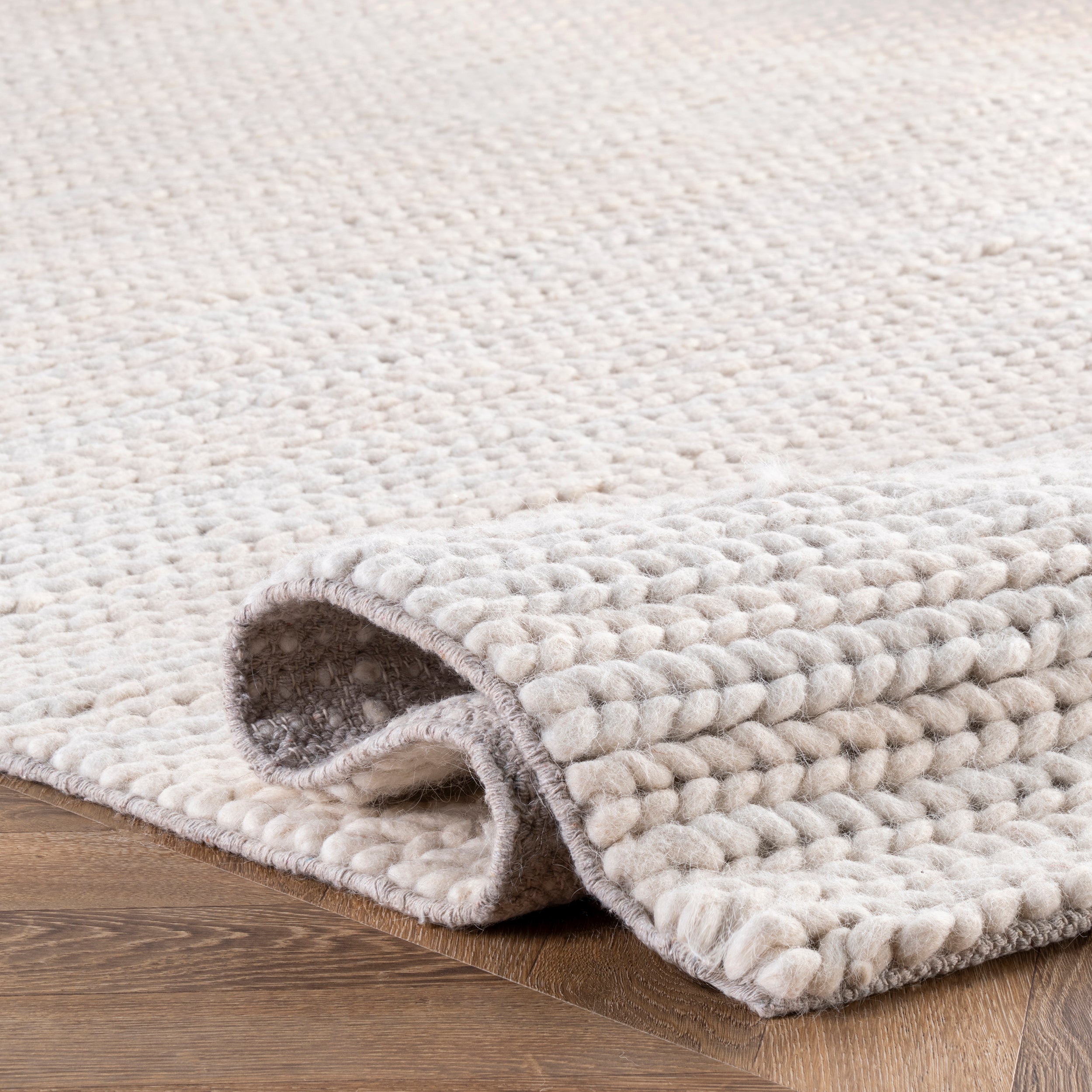 Penelope Braided Wool Area Rug — nuLOOM