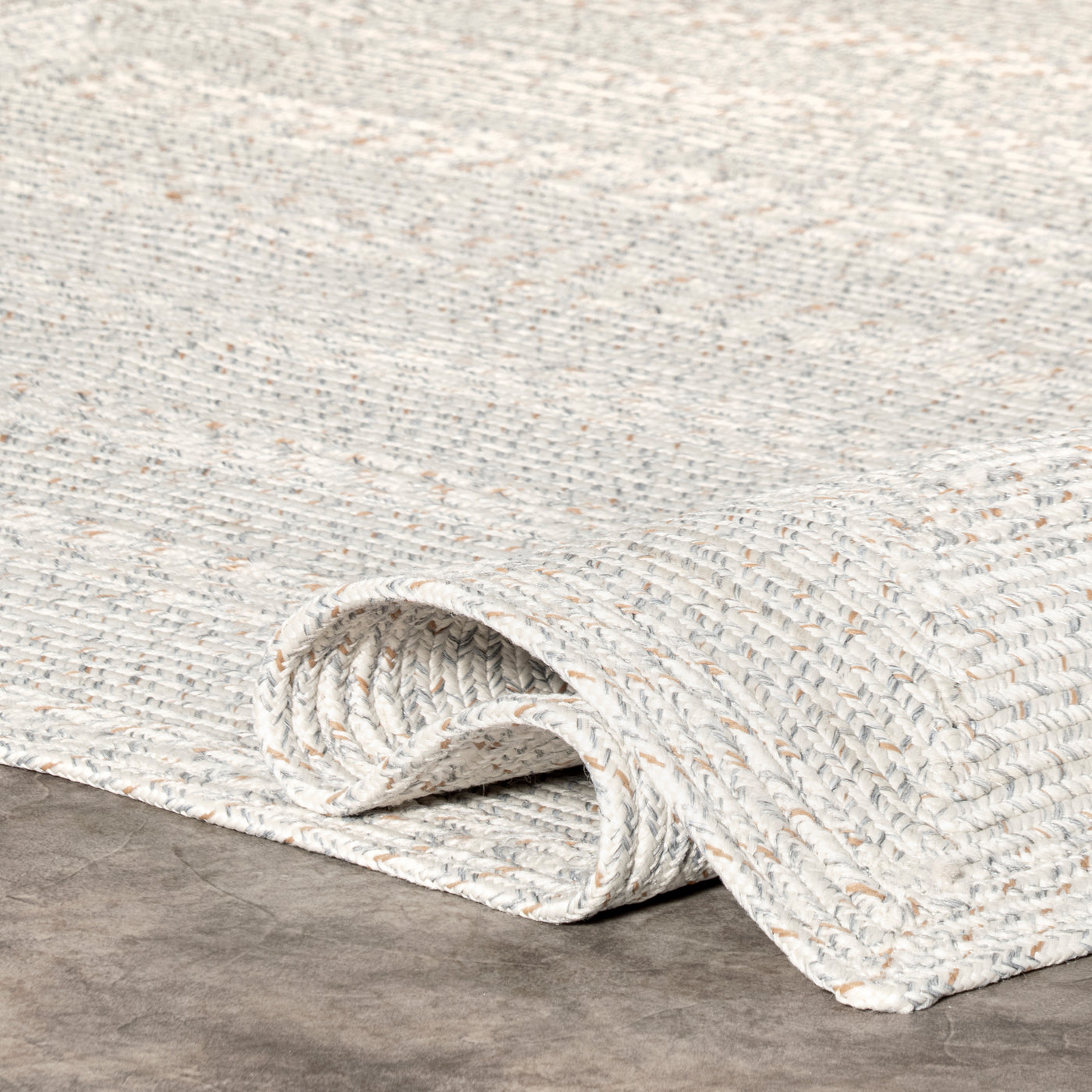 Rowan Braided Texture Indoor/Outdoor Area Rug — nuLOOM