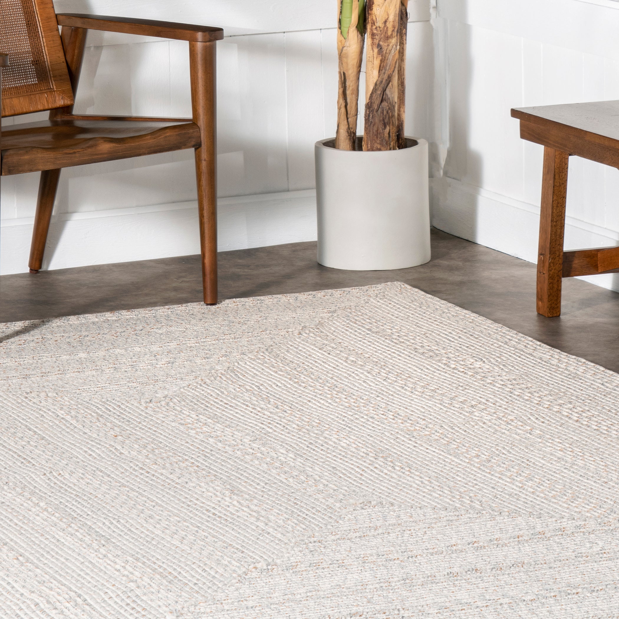 Rowan Braided Texture Indoor/Outdoor Area Rug — nuLOOM
