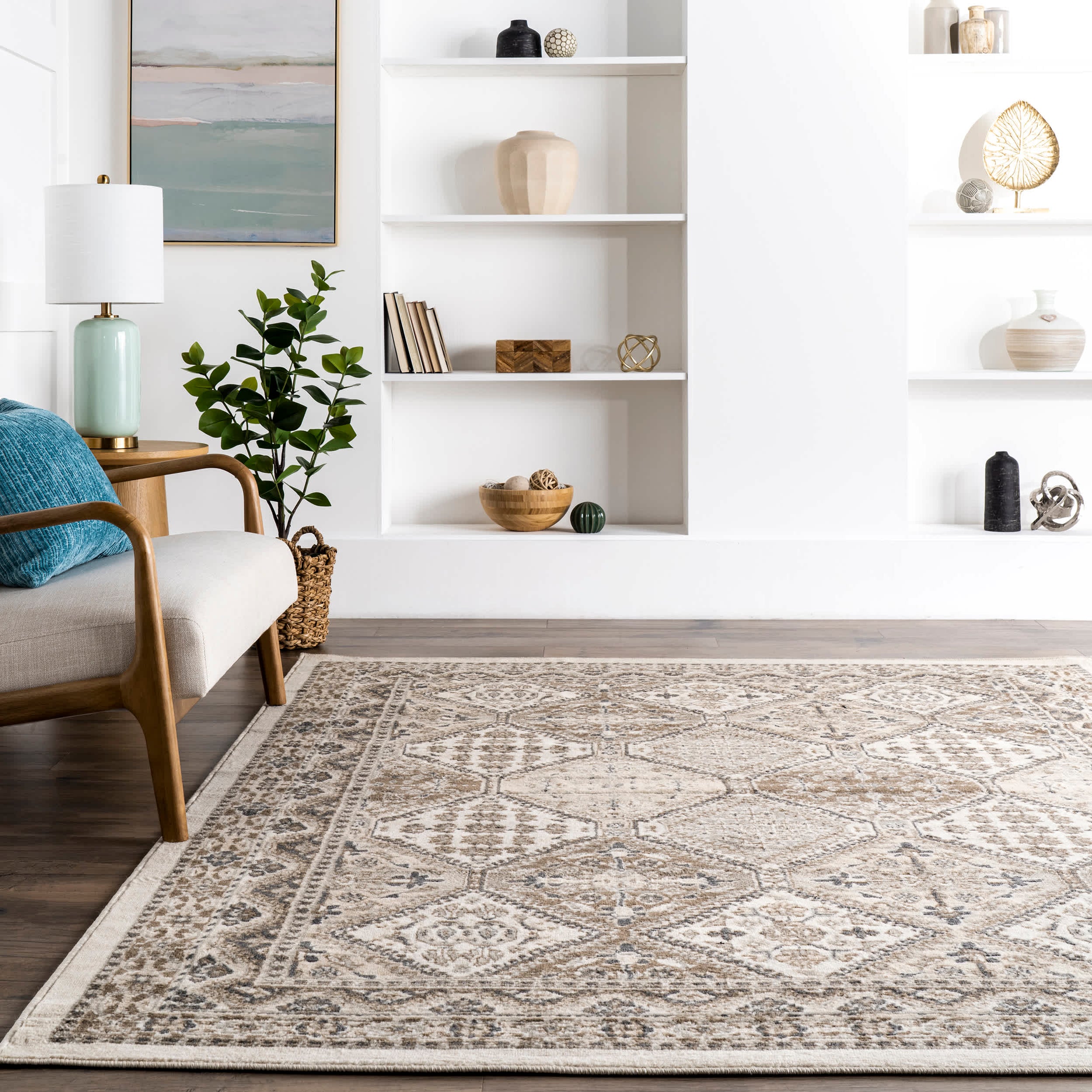 Vintage Tile Becca Area Rug — nuLOOM