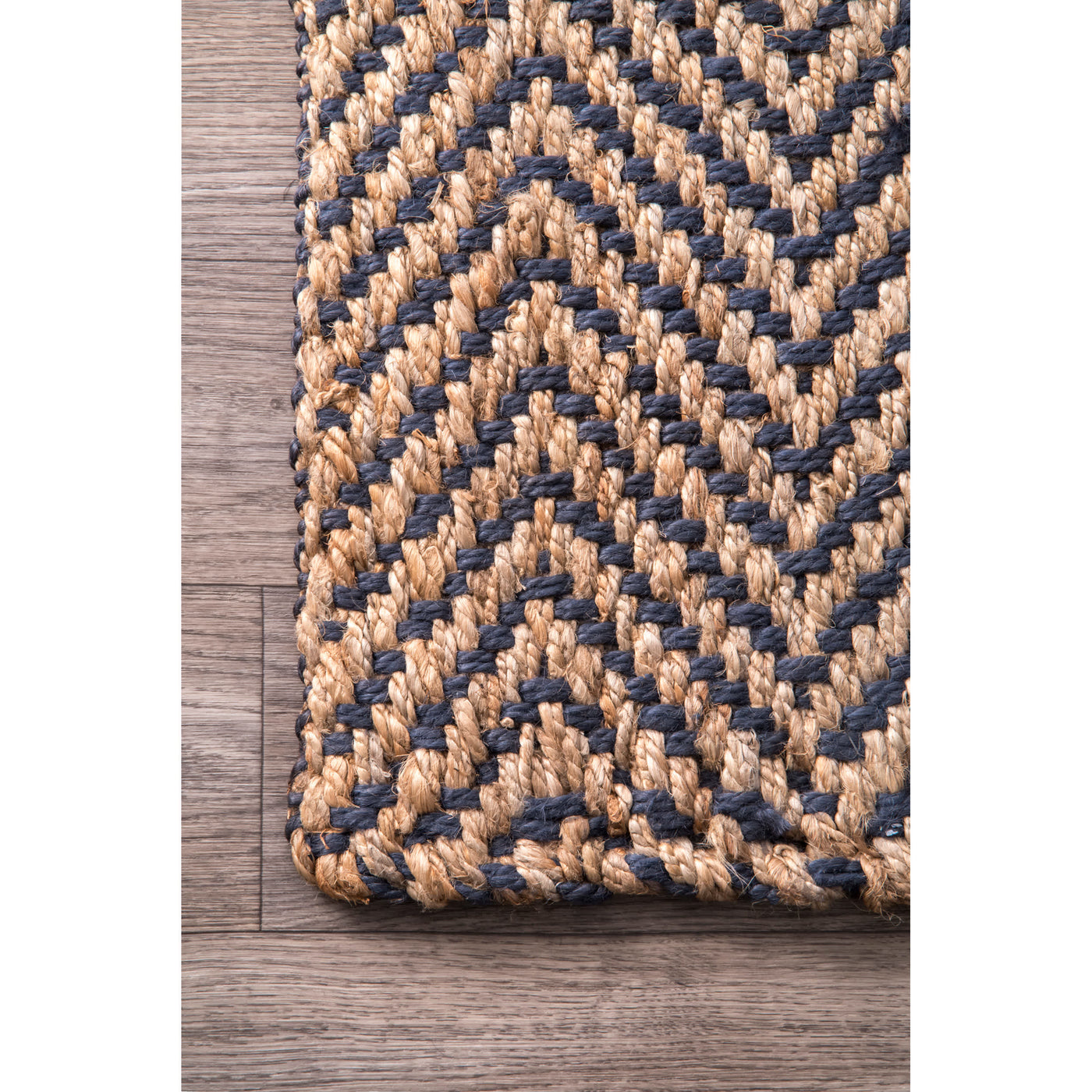 Vania Chevron Jute Area Rug — nuLOOM
