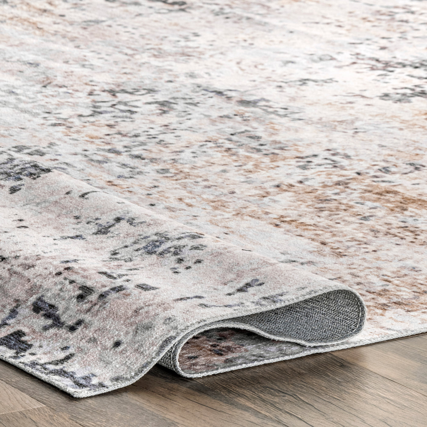 Danae Abstract Machine Washable Area Rug — nuLOOM