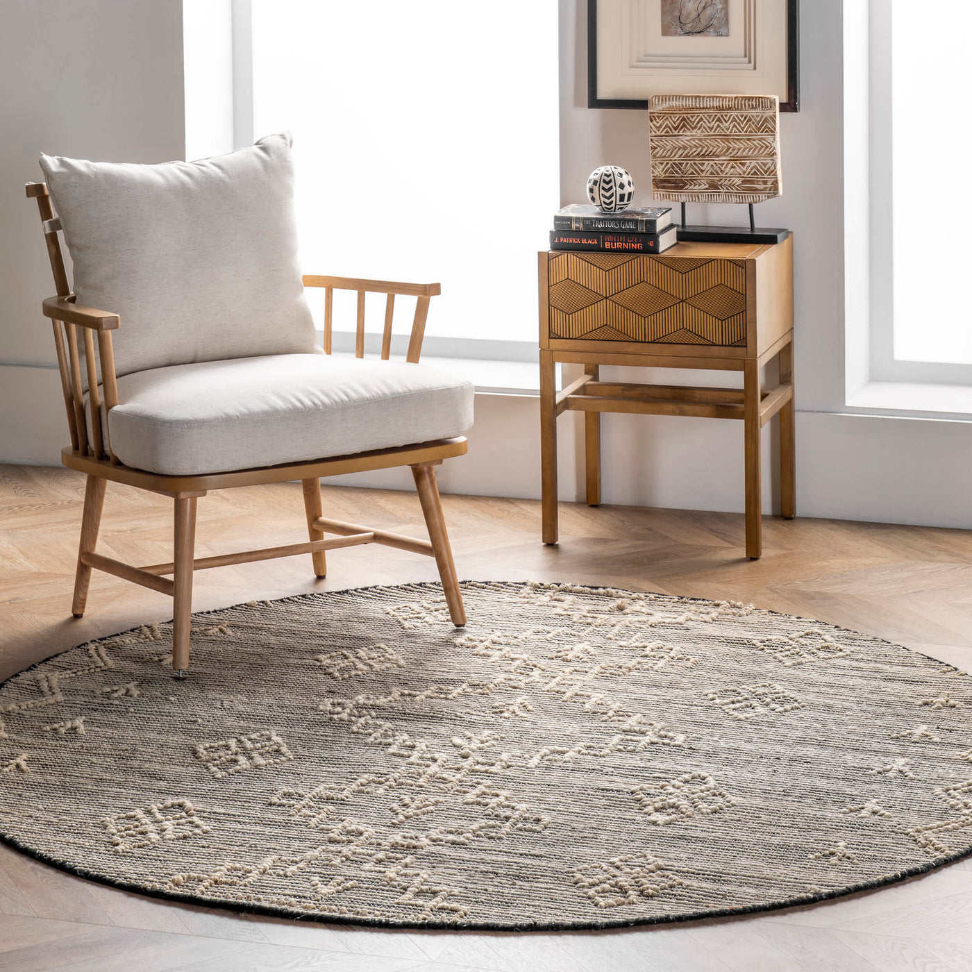 Handmade Moroccan Julianne Jute Area Rug — nuLOOM