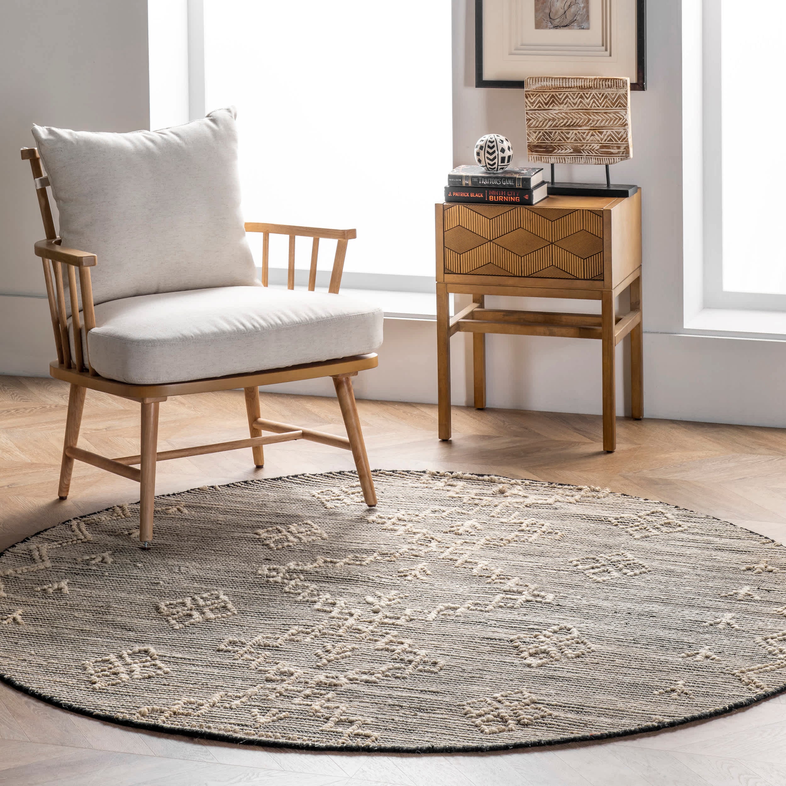 Handmade Moroccan Julianne Jute Area Rug — nuLOOM