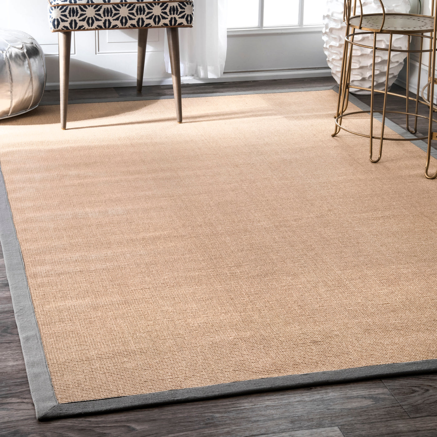 Machine Woven Laurel Jute Area Rug — nuLOOM