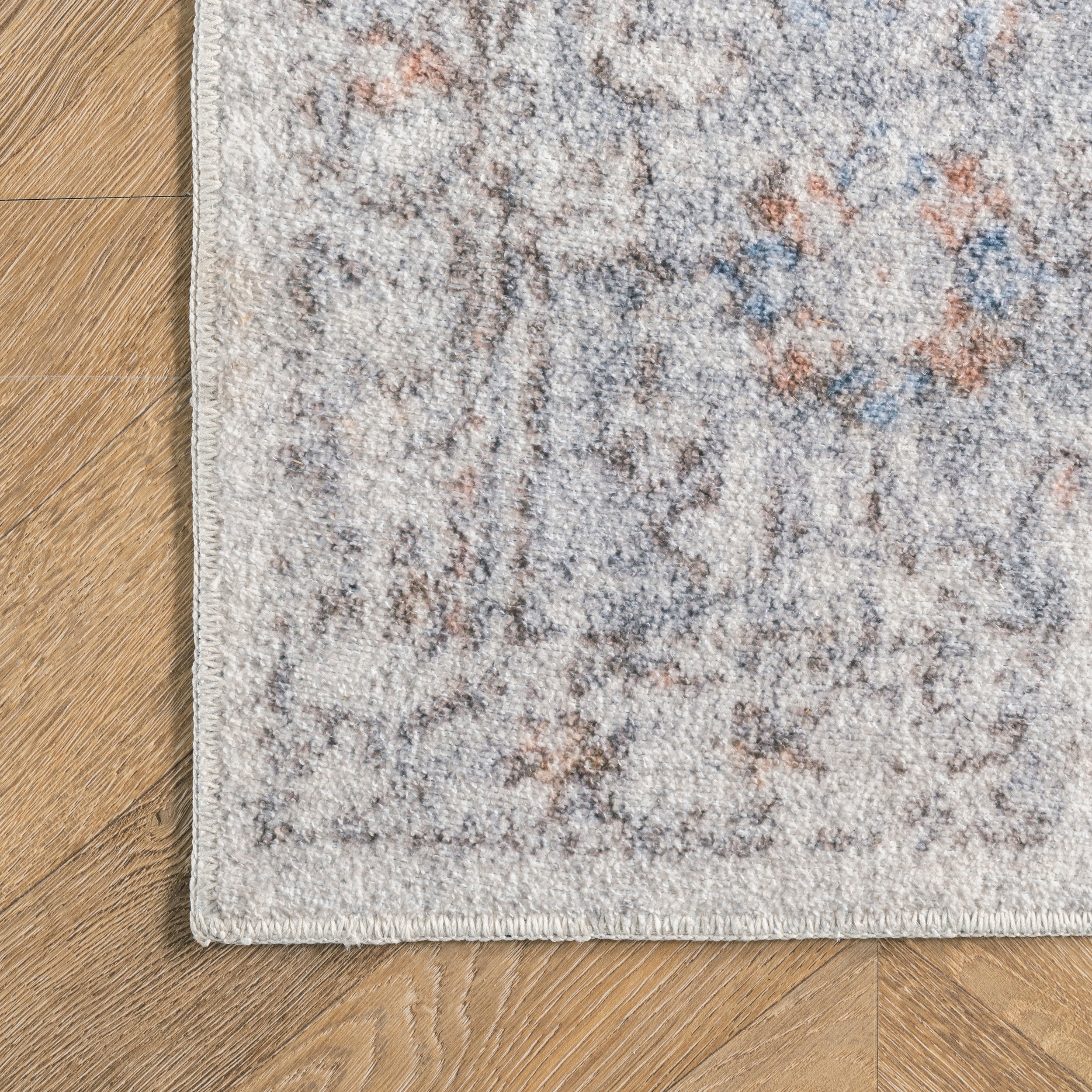 Jacquie Machine Washable Vintage Floral Area Rug NuLOOM jacquie-machine-washable-vintage-floral-area-rug-nuloom