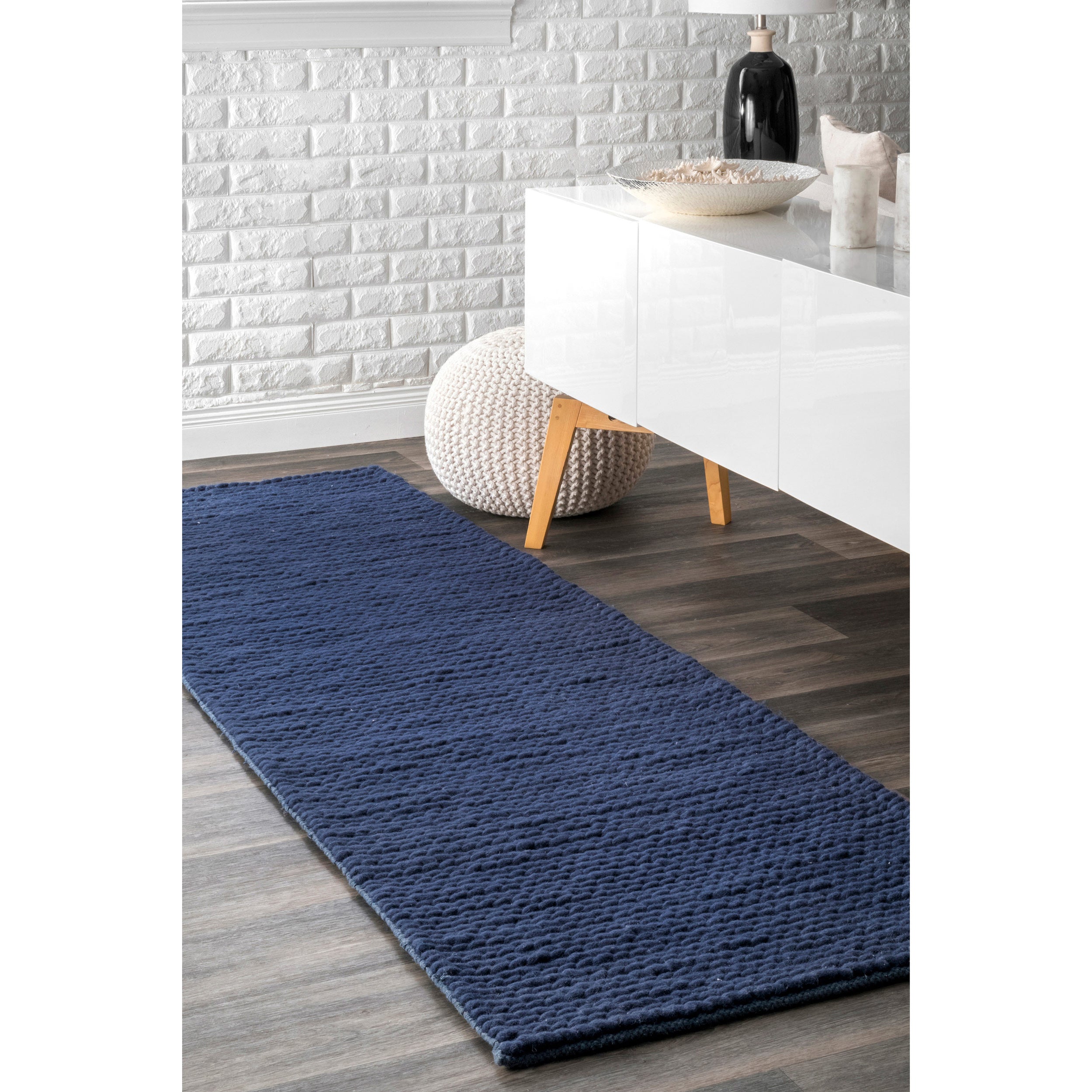 Penelope Braided Wool Area Rug — nuLOOM