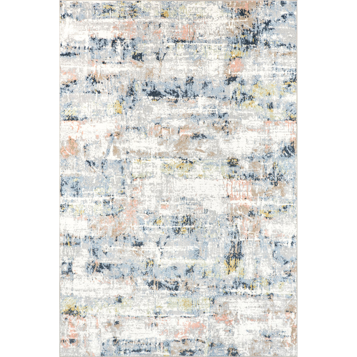 Aaliyah Casual Abstract Machine Washable Area Rug — nuLOOM