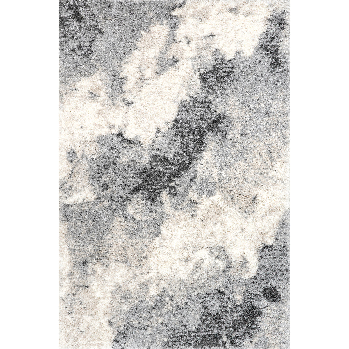 Sidonie Abstract Clouds Shag Area Rug — nuLOOM