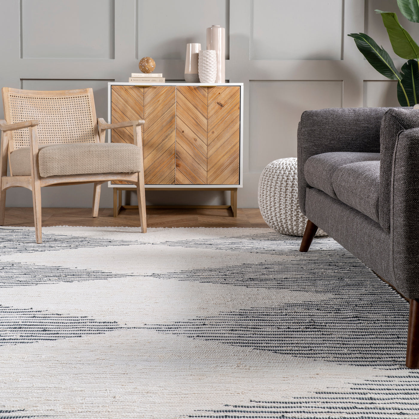 Collins Lined Diamonds Area Rug — nuLOOM